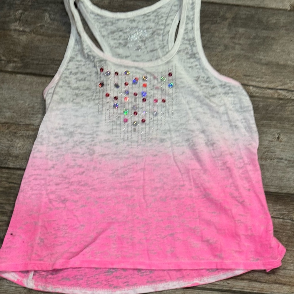 Justice Gray and Silver Tank Top​